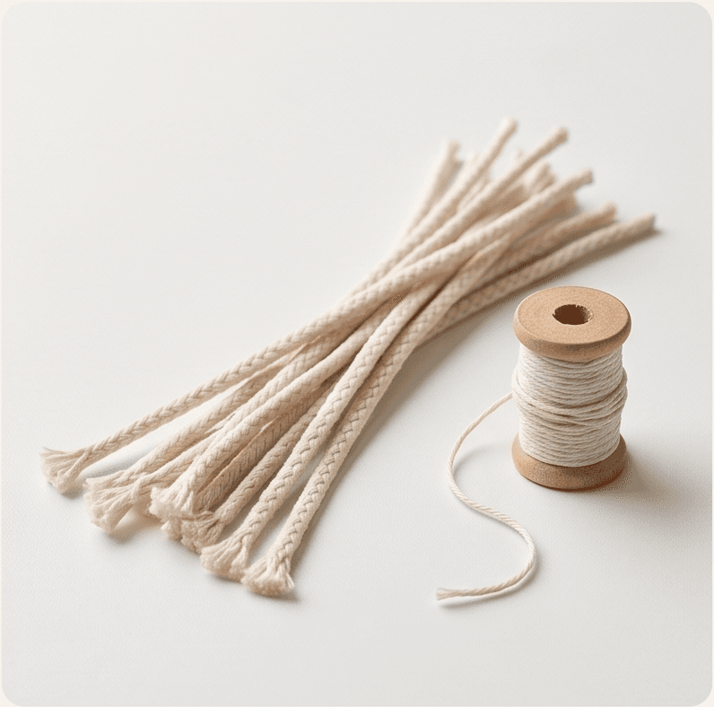 Cotton wicks