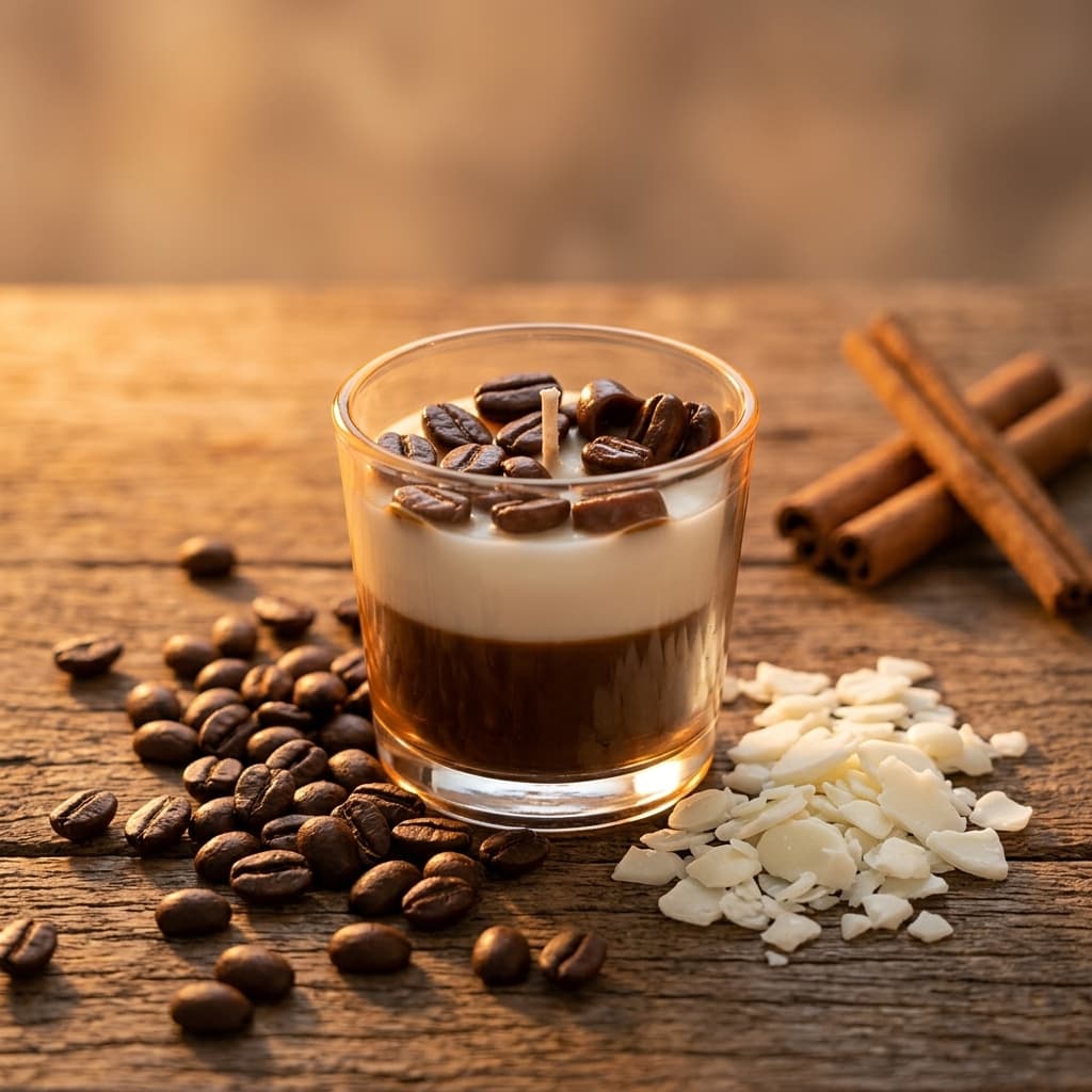 Café Mocha Dessert Candle