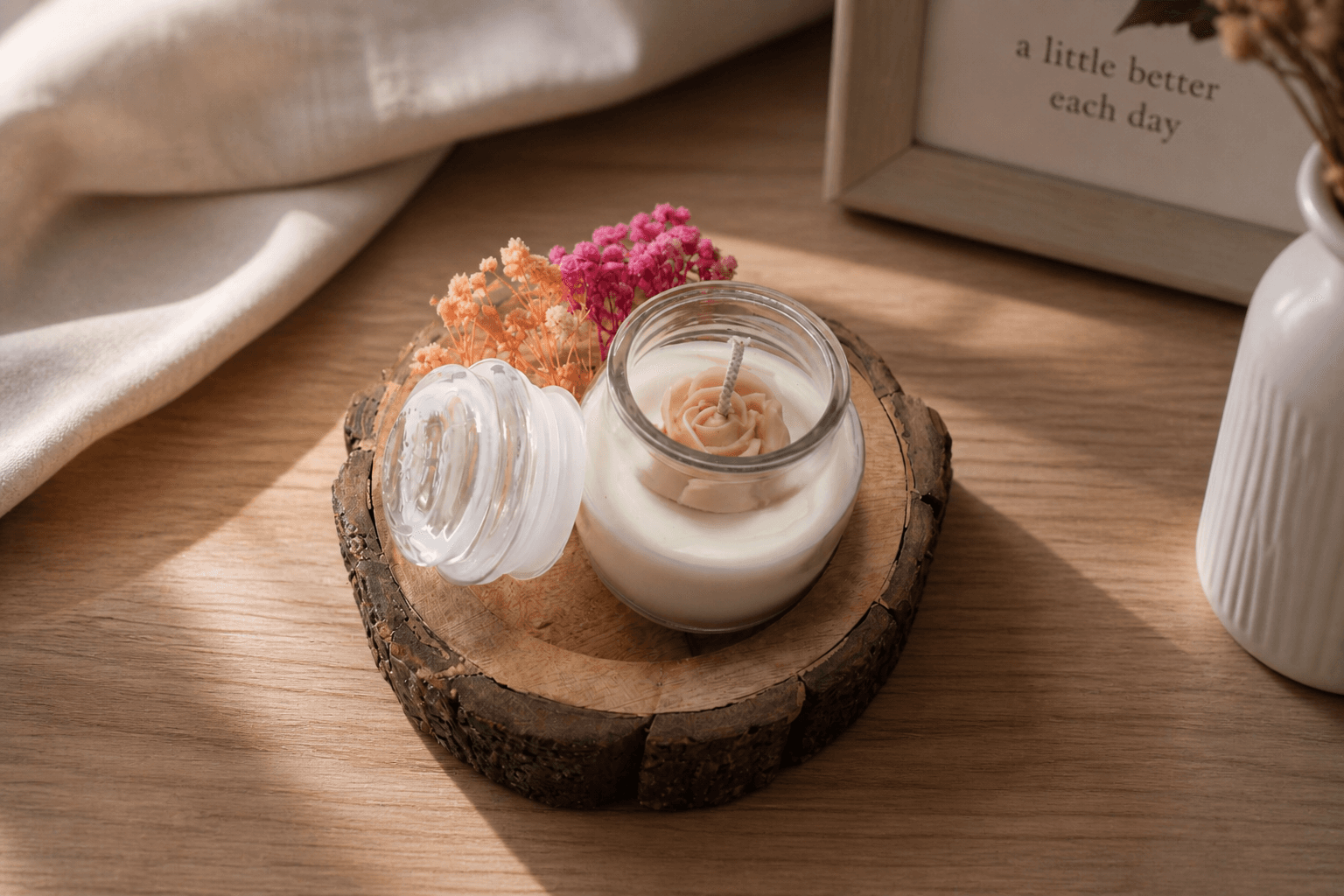 The Bloom Candle Jar