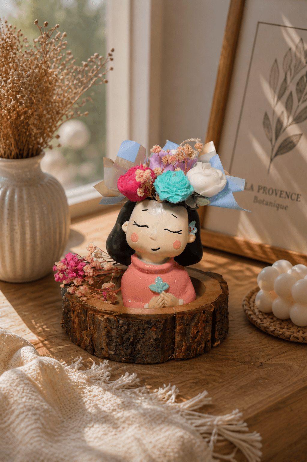 Blissful Girl Candle Bouquet