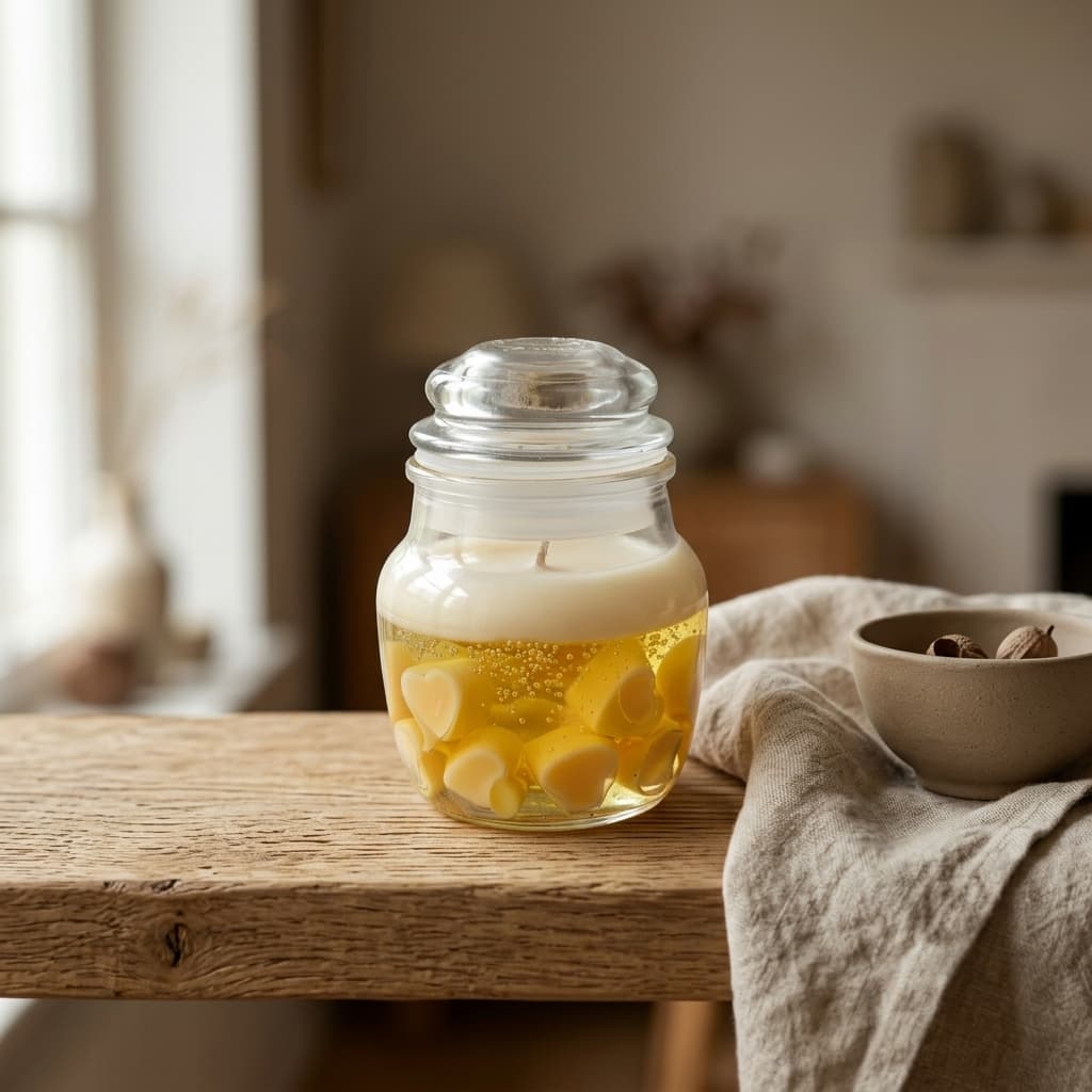 Golden Honey & Jasmine Dual-Pour Candle