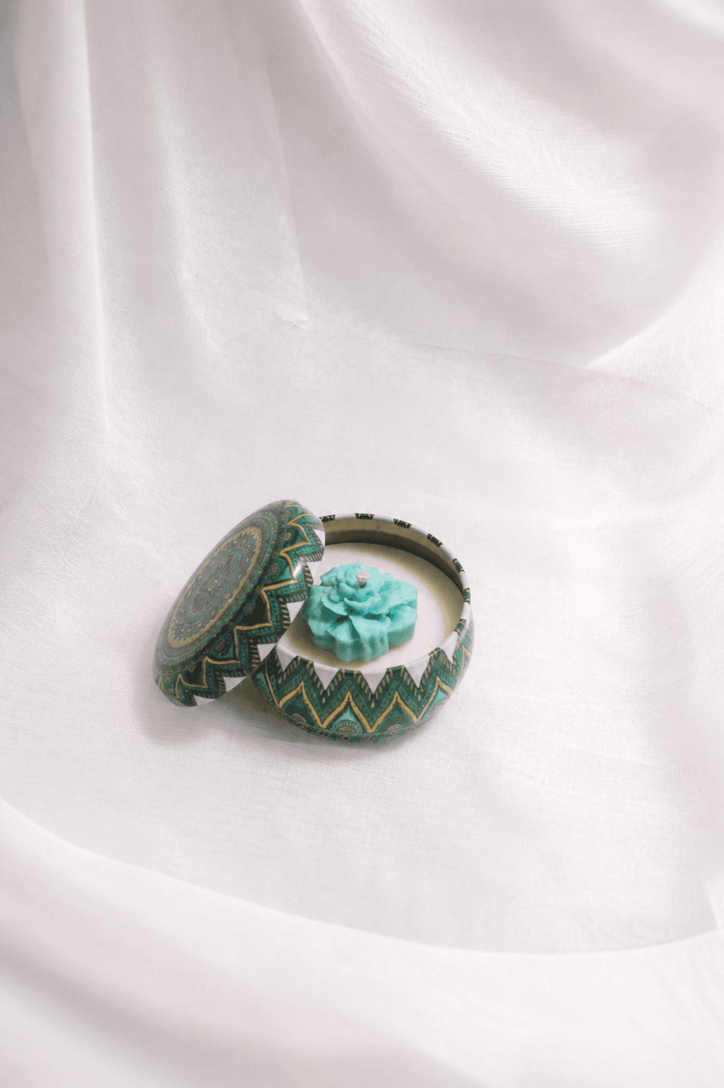 Mandala Candle Box