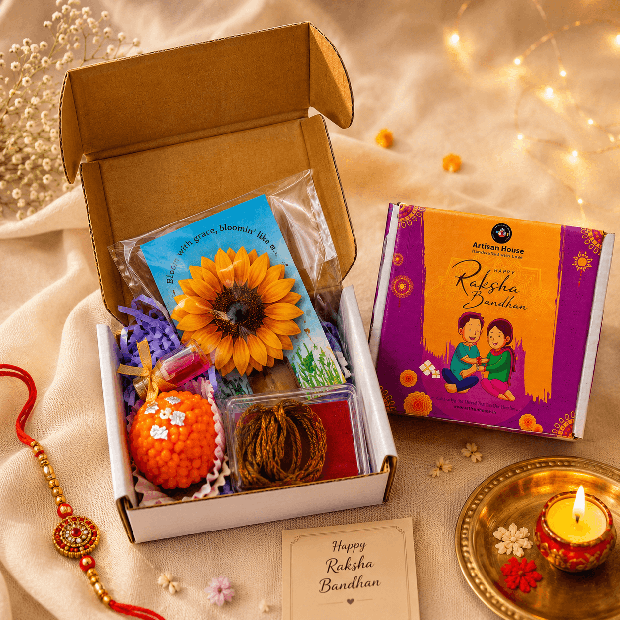 Mini rakhi gift hamper
