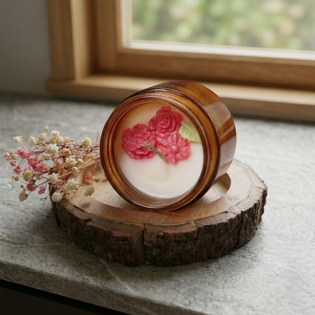 Rose Petal Jar